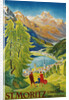St. Moritz Poster by Carl Moos