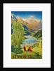 St. Moritz Poster by Carl Moos