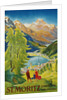 St. Moritz Poster by Carl Moos
