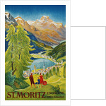 St. Moritz Poster by Carl Moos