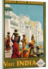 Visit India - Indian State Railways, Udaipur Poster by Bylityllis