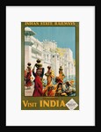Visit India - Indian State Railways, Udaipur Poster by Bylityllis