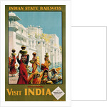 Visit India - Indian State Railways, Udaipur Poster by Bylityllis