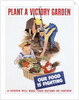 Plant a Victory Garden Poster by Anonymous