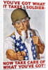 You've Got What It Takes Soldier Poster by Ernest Hamlin Baker
