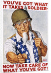You've Got What It Takes Soldier Poster by Ernest Hamlin Baker