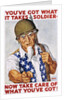 You've Got What It Takes Soldier Poster by Ernest Hamlin Baker