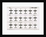 Poster of Italian Combat and Transport Aircraft by Anonymous