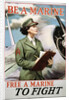 Be a Marine - Free a Marine to Fight Poster by Anonymous