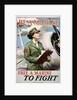 Be a Marine - Free a Marine to Fight Poster by Anonymous
