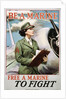 Be a Marine - Free a Marine to Fight Poster by Anonymous
