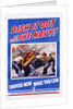 Dish It Out with the Navy! Poster by McClelland Barclay