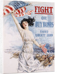 Fight or Buy Bonds Poster by Howard Chandler Christy