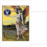 The Most Popular Button in America - Buy Victory Bonds Poster by Arnold Binger