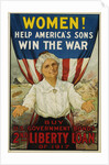 Women! Help America's Sons Win the War Poster by R.H. Porteous