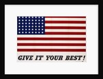 Give It Your Best! Poster by Charles Coiner