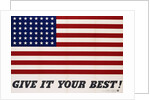 Give It Your Best! Poster by Charles Coiner