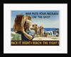 Pack It Right to Reach the Fight! Poster by John Falter