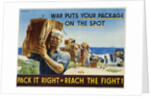 Pack It Right to Reach the Fight! Poster by John Falter