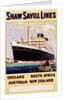Poster for Shaw Savill Lines by Anonymous