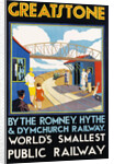 Greatstone - World's Smallest Public Railway Poster by N. Cramer Roberts