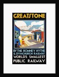 Greatstone - World's Smallest Public Railway Poster by N. Cramer Roberts