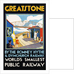 Greatstone - World's Smallest Public Railway Poster by N. Cramer Roberts