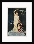 They Shall Not Perish Relief Poster by Douglas Volk