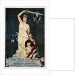 They Shall Not Perish Relief Poster by Douglas Volk