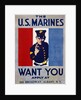The U.S. Marines Want You Poster by Anonymous