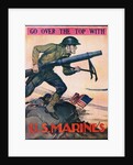Go Over the Top with the U.S. Marines Recruitment Poster by John A. Coughlin