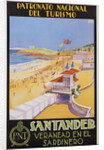 Santander Veranead en el Sardinero Poster by Baldrich