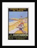 Santander Veranead en el Sardinero Poster by Baldrich