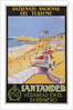 Santander Veranead en el Sardinero Poster by Baldrich