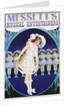 Messett's Musical Entertainers Poster by Anonymous