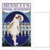 Messett's Musical Entertainers Poster by Anonymous