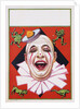 Poster of Clowns with Dog and Goose by Anonymous