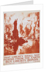 That Liberty Shall Not Perish from the Earth - Buy Liberty Bonds Poster by Joseph Pennell