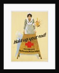 Hold Up Your End! War Fund Week - One Hundred Million Dollars Poster by W.B. King