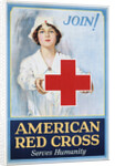 Join! American Red Cross Serves Humanity Poster by Lawrence Wilbur