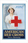 Join! American Red Cross Serves Humanity Poster by Lawrence Wilbur