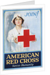 Join! American Red Cross Serves Humanity Poster by Lawrence Wilbur