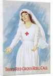 Third Red Cross Roll Call Poster by Haskell Coffin