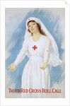 Third Red Cross Roll Call Poster by Haskell Coffin