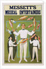 Poster Advertisement for Messett's Musical Entertainers by Anonymous