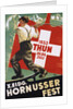 Poster for 1933 "Hornusser Fest" in Thun, Switzerland by Clare