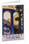 Germany in the Black Forest Poster by Friedel Dzubas