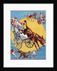 Poster Depicting Clowns and Donkeys by Anonymous