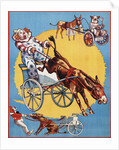 Poster Depicting Clowns and Donkeys by Anonymous