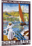 Thonon les Bains Poster by Robert Boullier